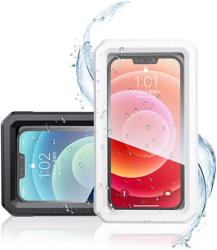 Soporte impermeable 360° para teléfono en la ducha
